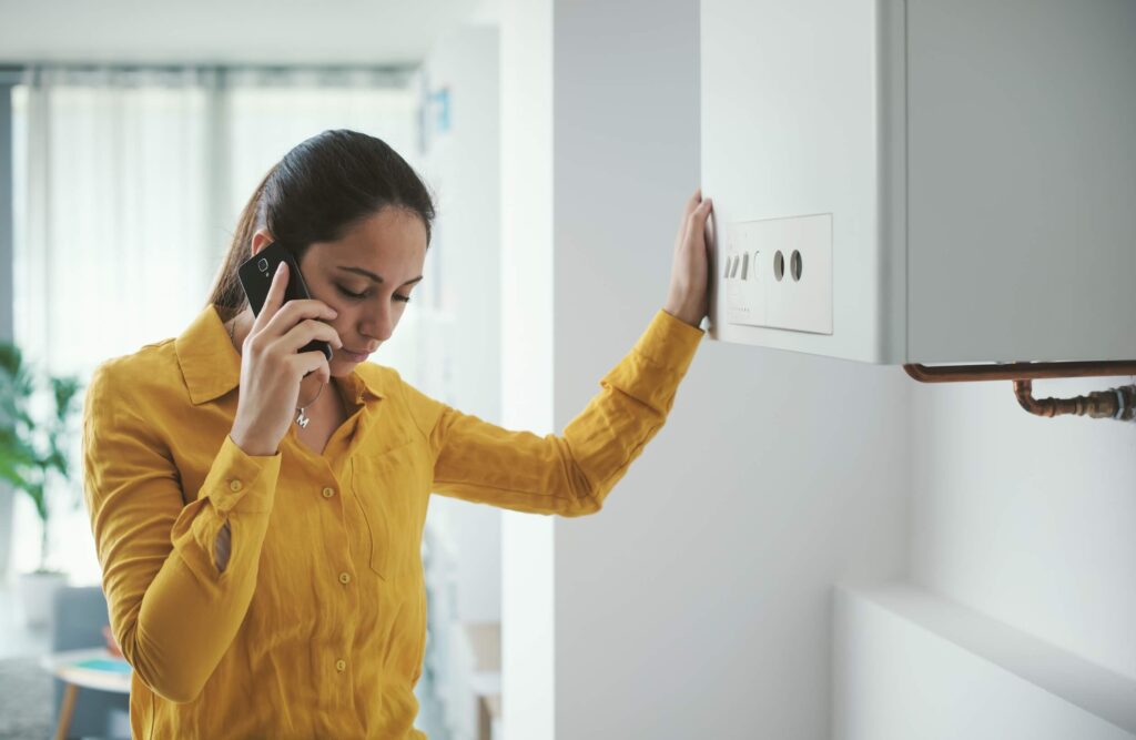 Emergency services for boiler