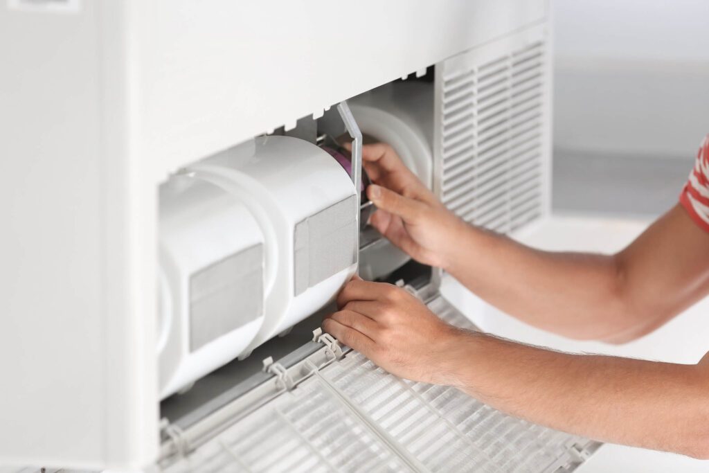 Fixing air conditioning at home