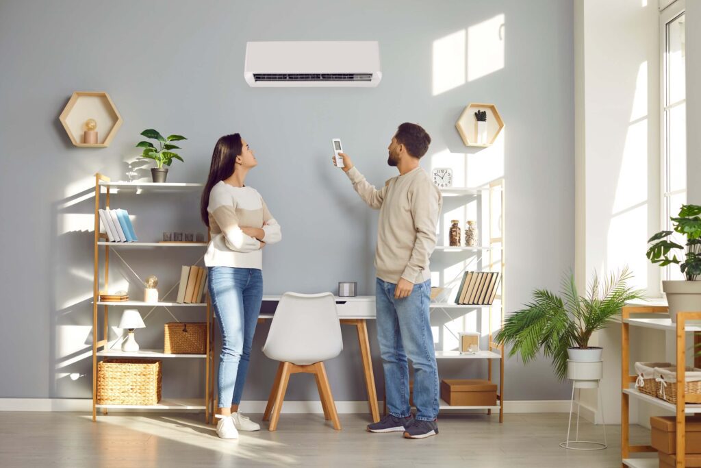 Practical air conditioning system at home
