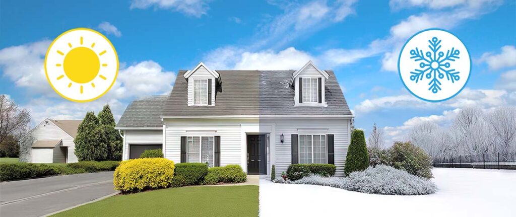 switching from AC to heat in the fall