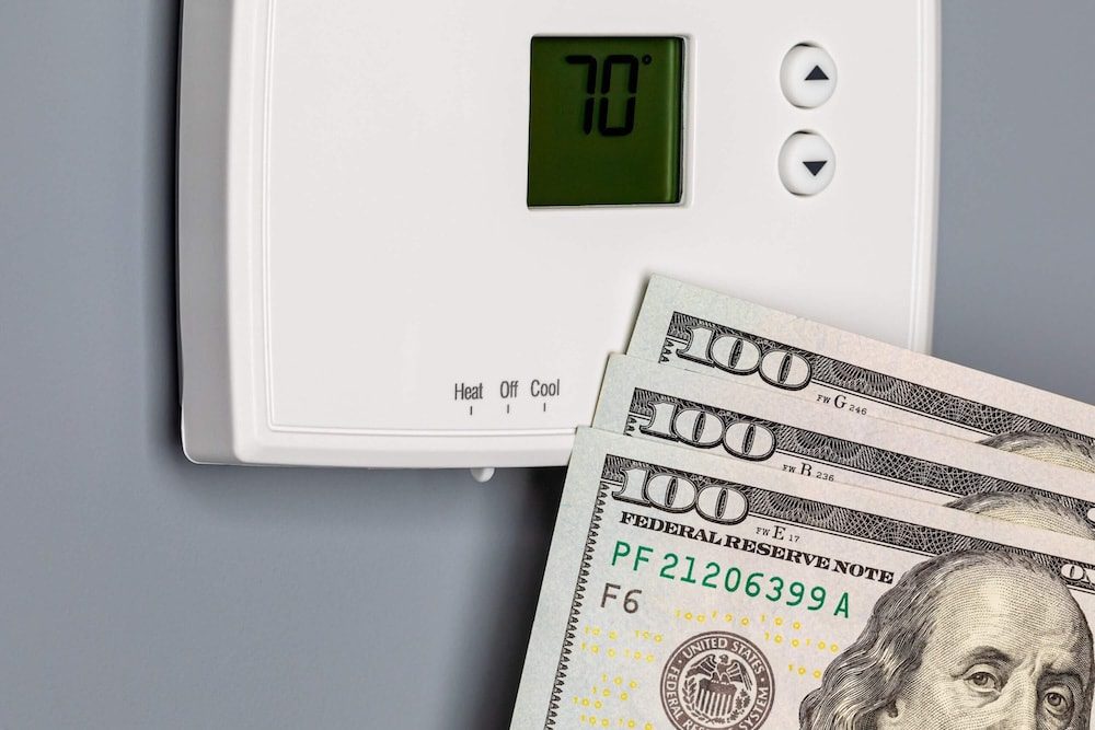 Savings on utility bills